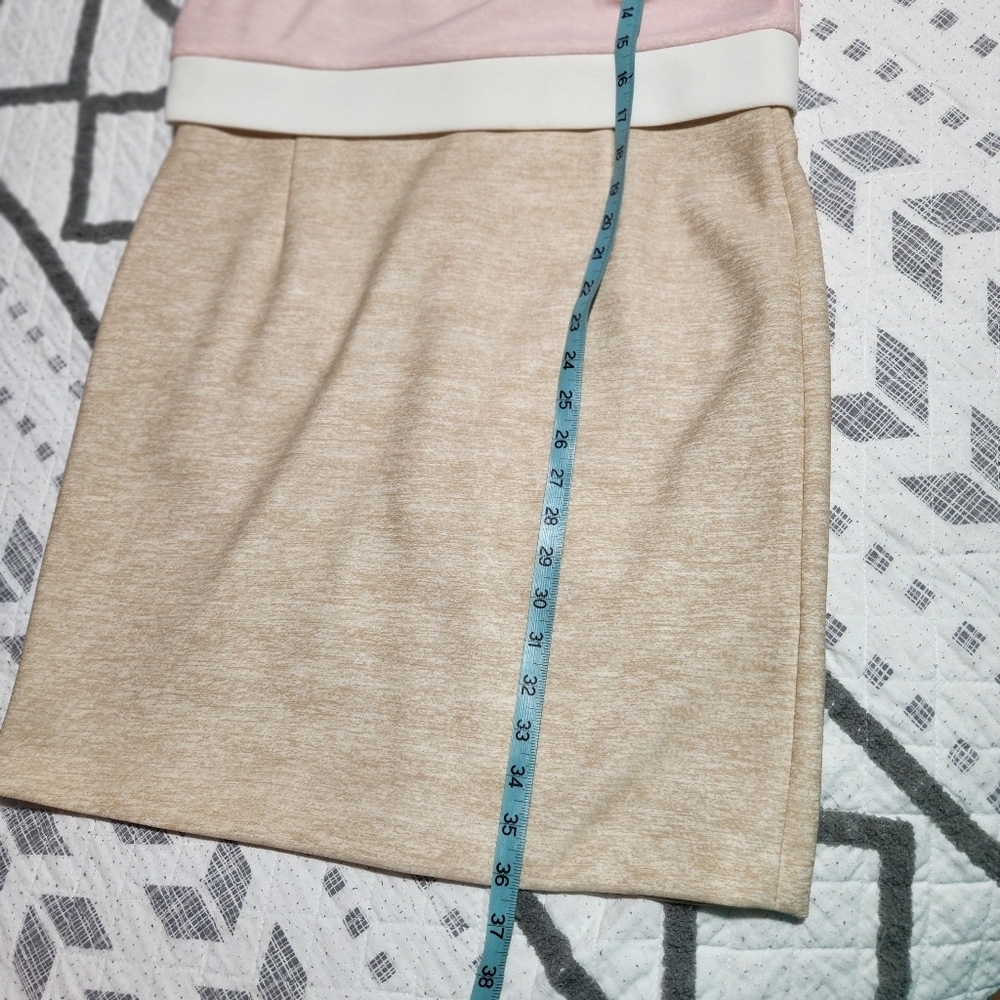 CATHERINE Pink and Gold Sleeveless Dress Size 12 - Picture 9 of 14